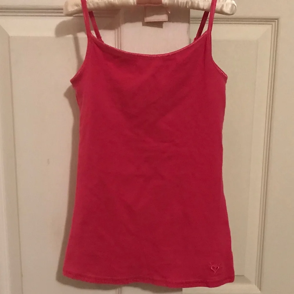 Justice Girl’s Pink Camisole 6/7 Tank Top Shirt
